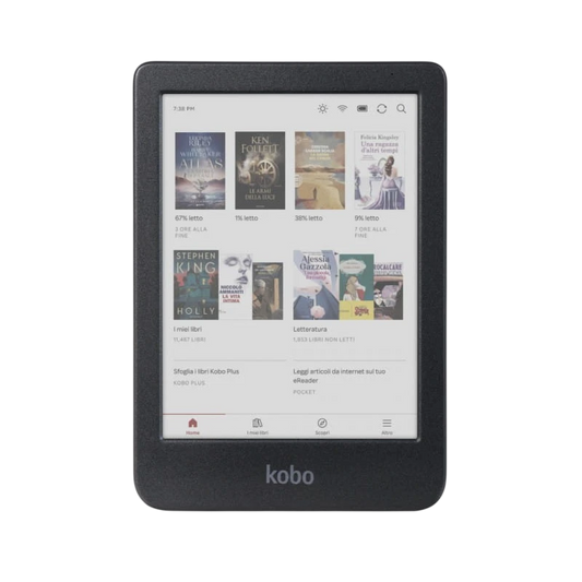 Leitor E-book Kobo Clara Colour 16 GB Wifi Preto