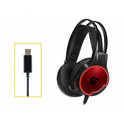 Auscultadores Headset Conceptronic Athan Gaming 7.1 Preto