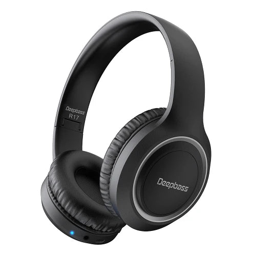 Auscultadores sem fio Deepbass R17 preto