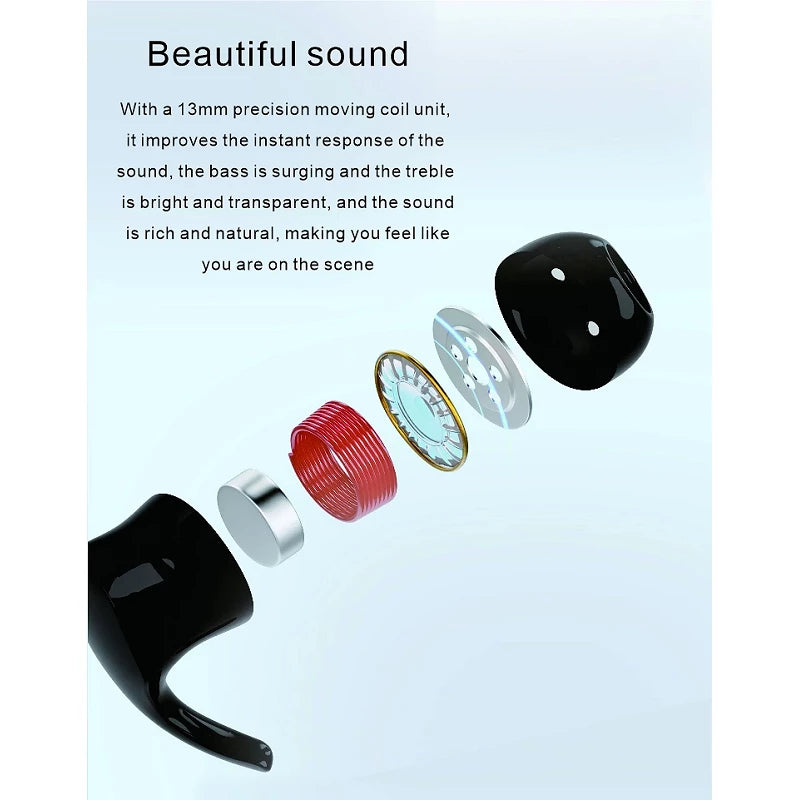 Auriculares  sem fios BS02 PX4 waterproof