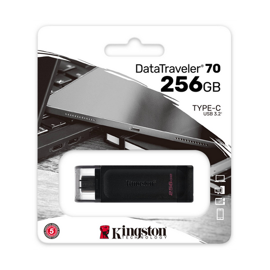 Kingston 256GB DataTraveler 70 USB 3.2 Type C
