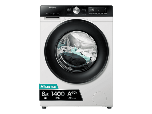 Máquina de Lavar e Secar Roupa Serie 3S, 8/5 Kg - WD3S8043BW3