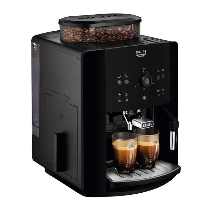 Máquina de Café Krups Espresso Automática Arabica Picto Preto