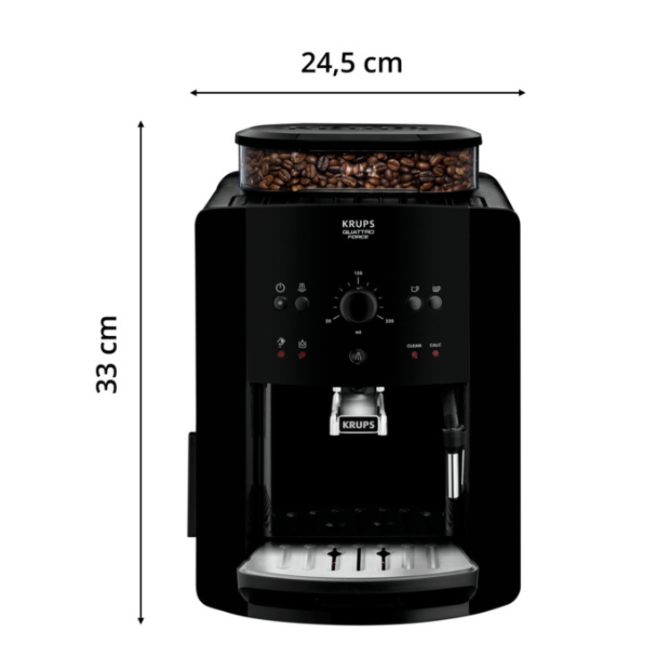 Máquina de Café Krups Espresso Automática Arabica Picto Preto