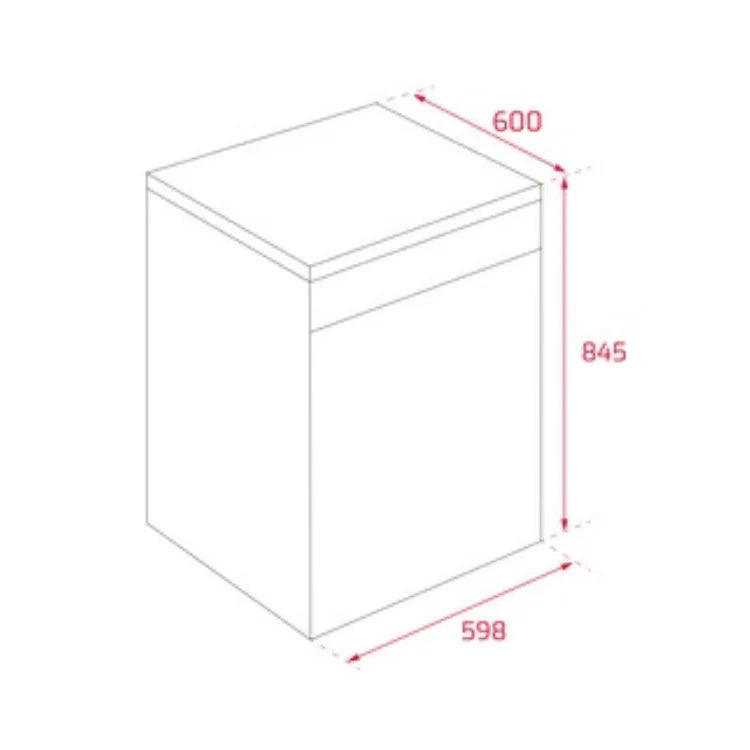 Máquina de Lavar Loiça Teka DFS26650 13 Conjuntos Inox