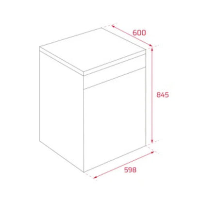 Máquina de Lavar Loiça Teka DFS26650 13 Conjuntos Inox