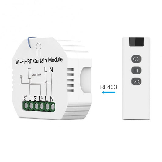 Módulo de Estores Persianas WIFI + RF 433 comando vendido á parte