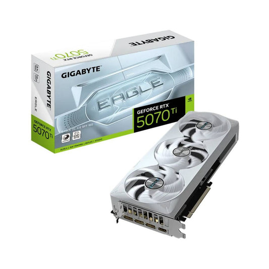 Placa Gráfica Gigabyte GeForce RTX 5070Ti Eagle OC ICE 16GB GDDR