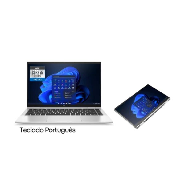 HP Elitebook 1030 G7 x360 | i5-10310u | 16GB | SSD 512GB | 13.3″ FHD IPS Touch | Teclado Português