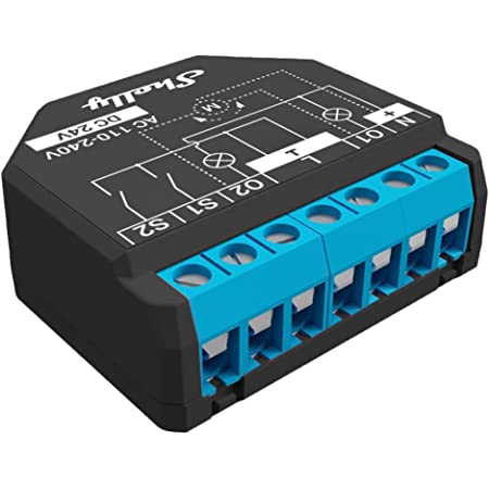 Módulo interruptor  Wifi  estores  e medição de energia - Shelly 2PM Gen3