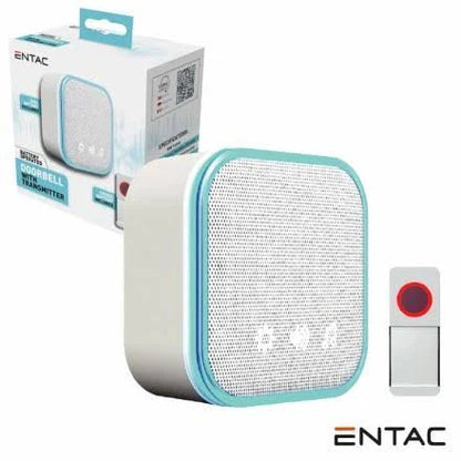 Campainha S/ Fios C/ 1 Receptor 3xAA 150m ENTAC