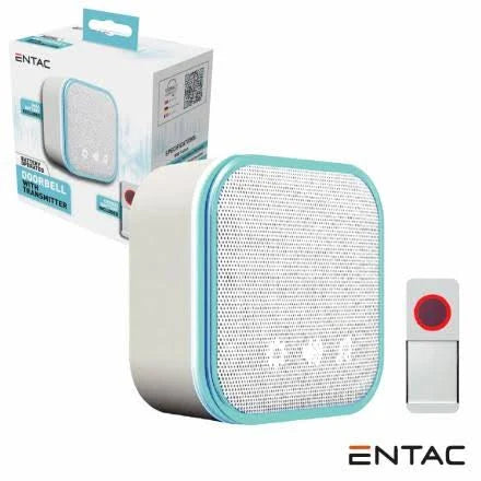 Campainha S/ Fios C/ 1 Receptor 3xAA 150m ENTAC