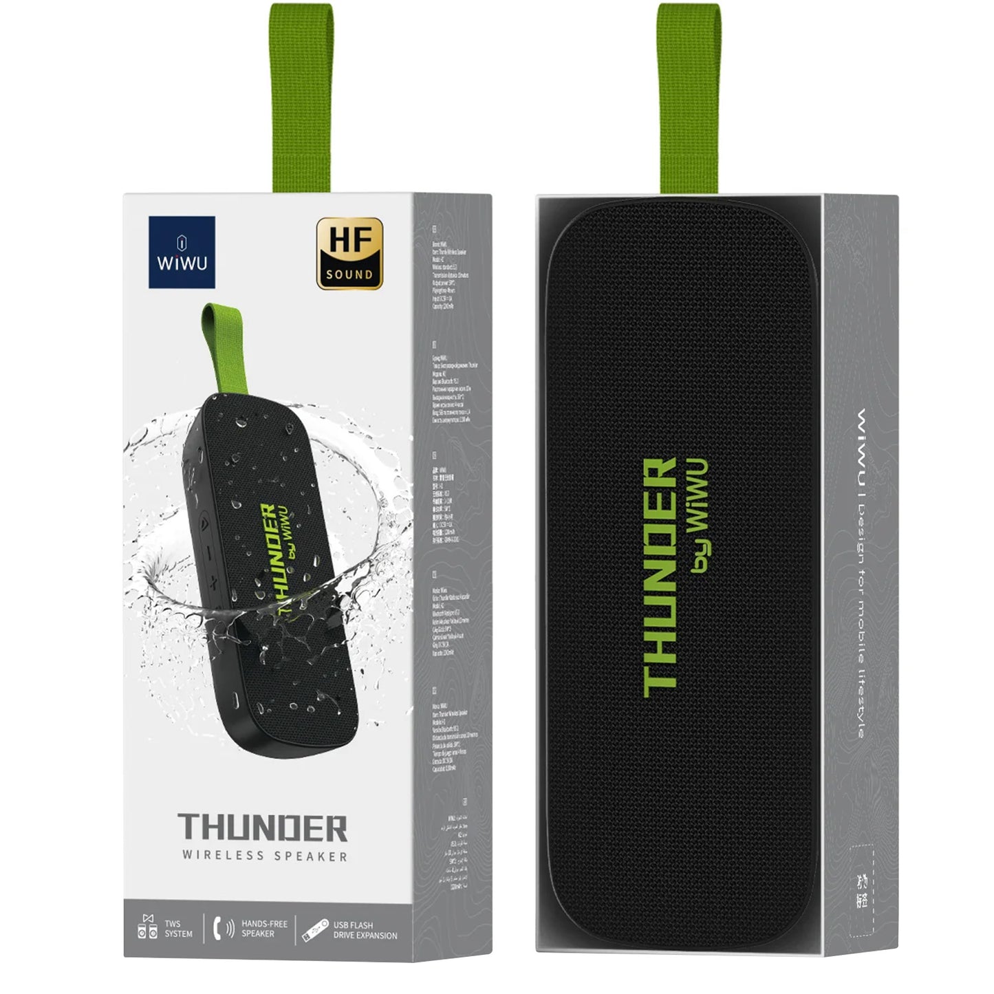 Coluna WIWU Thunder Bluetooth
