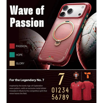 Torras × Português Federação de Futebol (FPF) Edição Limitada para iPhone 17 Pro Wave Passion