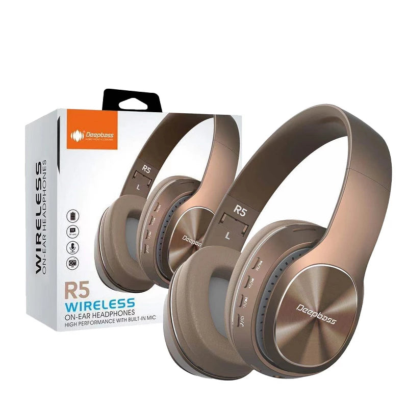 Auscultadores Sem Fio Deepbass R5